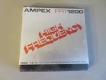 New Sealed Ampex PRT1200 High Frequency Audio Reel To Tape 7" 1.5MIL. Fixed Price $10.00.