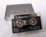 Norelco Mini Cassette Tape For Type Dictation Systems, 15 Each Side. Fixed Price $7.89.