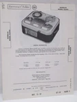 Howard Sams Photofact Folder Radio Parts Manual Norelco EL3516 Tape Recorder. Fixed Price $14.95.