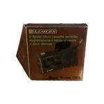New In Box Lloyd Micro Cassette Recorder Speed Model V205 Tested. Fixed Price $69.99.
