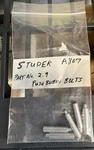 Studer A807 Push Button Bolts Pn 2.9. Fixed Price $49.00.