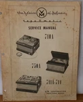 Voice Of Music V-m Tape Recorder /service Manual For 710A, 711A, 714 & 750A. Fixed Price $9.99.