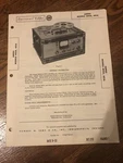 Rare Vintage Ampex Photofact Folder For Models 400A, 401A Tape Recorder. Fixed Price $8.75.