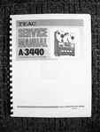 One New Copy Teac A-3440 Reel To Tape Deck Recorder Service Manual. Fixed Price $37.95.