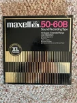 Maxell (lot Of 4) Ud Xl 50-60B Pro 7" Reel Sound Recording Tapes (vintage). Fixed Price $133.00.