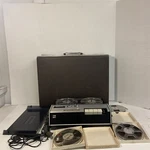 Realistic Model 505A Auto-level Portable Recorder W/ Case Mike Tapes Parts. Fixed Price $185.00.