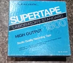 Realistic Supertape 1800 High Output Reel To #44-1877. Fixed Price $16.99.