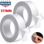 2 Double-sided Body Tape Roll Waterproof & Sweatproof Strips For Cloth Dress Us. Fixed Price $8.38.