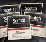 Lot Of 5 Scotch 3M Av Series 176 1/4 1200 Magnetic Reel Tape Sealed New. Fixed Price $39.99.