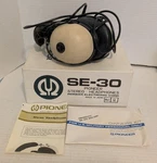 Pioneer SE-30A Stereo Headphones & Case Japan Tested Extra Jack Adapter!. Fixed Price $31.97.