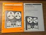 Tandberg 9100X 9200XD Reel To Service Manual/schematic/parts List. Fixed Price $45.00.