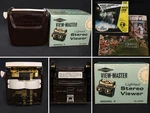 Vintage Sawyer View-master Model F Lighted Stereo Viewer Brown Boxed + Reels. Fixed Price $39.99.