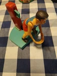 Vintage 1950'S Toys Star Basketball Tin Metal Marx-o-matic*player Only*. Fixed Price $10.00.