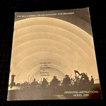Bell & Howell Deluxe Auto Load Tape Recorder Owners Manual Operators Model 2297. Fixed Price $18.41.