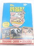 1991 Topps Desert Storm - Box Of Trading Cards Stickers New. Fixed Price $29.95.