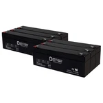 Mighty Max 12V 2.3AH F1 Sla Battery Compatible With Panasonic NV-8100 6 Pack. Fixed Price $79.99.