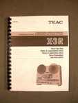 One New Copy Teac X-3R Reel To Tape Deck Recorder Owner S Manual. Fixed Price $32.95.