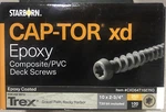Starborn Cap-tor Xd Composite Deck Screws 2-3/4" Gravel Path Epoxy Coated 350PCS. Fixed Price $29.95.