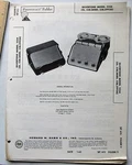 Silvertone Tape Recorder Model 2234 Photofact. Fixed Price $9.99.