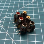 Teac Amplifier 6 Way Rca Socket / Connector Pcb Mounting. Fixed Price $10.00.