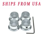 4PCS Guitar/bass/amps Set Screw Aluminium Pot Knobs 1/4" Top Hat Bell. Fixed Price $19.98.