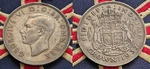 1937 Crown 50% Solid Sterling Silver Antique Coin Old Vintage King Queens Dad Uk. Fixed Price $80.66.