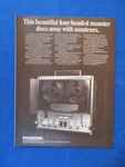 Panasonic RS-790S Reel To Magazine Ad Audio August 1968. Fixed Price $19.88.