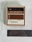 Silvertone Tape Recorder Maintenance Kit #57-3485 Sears Roebuck Nos Unopened. Fixed Price $10.00.