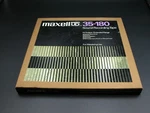 Maxell Ultra-dynamic 35-180 Reel To Sound Recording Tape 1/4'' 192MIN. Fixed Price $60.00.