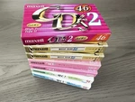 Lot Of 7 New Sealed Various Models Maxell Cassette Tapes. Fixed Price $64.46.