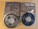 Lot Of 2 Mallory & Stereo Sound Reel 5" Tapes. Fixed Price $13.11.