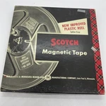Vintage Scotch Magnetic Recording Tape No. 111 A-12 1/4" X 1200' Plastic Reel *. Fixed Price $10.49.