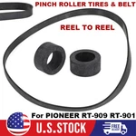 2 Pinch Roller Tires And Capstan Belt For Pioneer RT-909 RT-901 Reel To. Fixed Price $23.99.