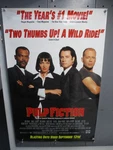 Rolled 1994 Pulp Fiction Quentin Tarantino Video Poster 26"X40" CM5242. Fixed Price $49.99.