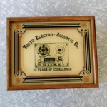 Vtg Teac Reel To Tape Maintenance Kit Demagnetizer Litho Glass Lid Wood Box 25TH. Fixed Price $186.00.