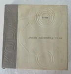 Kodak Sound Recording Tape Vintage 1960S Believed To Michigan Travel Film Ah. Fixed Price $9.50.