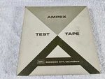 Ampex Test Tape- Flutter 15IPS, Full Track Reel-to-reel. Fixed Price $79.99.