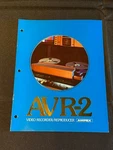 Ampex AVR-2 Video Recorder Reproducer Blue Cover Booklet Vtg 1975 1970S. Fixed Price $95.00.