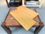 Akai GX-635D Case Natural Plywood Vintage Rtr Cabinet 10-YEAR Wrt. Fixed Price $199.00.
