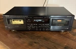Denon DRW-840 Dual Cassette Tape Deck Tested, Limited Functionality. Fixed Price $97.00.