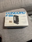 Concord F-88 Little Dictator Portable Cassette Recorder W/ Box. Fixed Price $35.00.