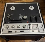Untested Rheem Roberts 1719 Reel-to-reel Tape Recorder Cassette Deck. Fixed Price $80.00.