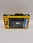 Vintage 1987 Magnavox D6643 Yellow Auto Reverse Fm Stereo Am Cassette Player Eq. Fixed Price $43.88.