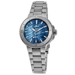 New Oris Aquis Date Blue Mother Of Unisex Watch 01 733 7770 4155-07 18 05P. Fixed Price $1299.08.