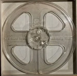 Rca 7" Empty Tape Reel, Rare 4 Window Clear, W/box + Bag. Fixed Price $13.95.