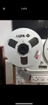 Agfa Pem 468 Reel Tape 10.5 Metal 1/4 Tested 3.75 Ips Please See Photos. Fixed Price $60.00.