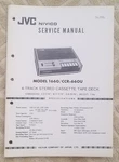 Jvc Nivico Model 1660 Service Manual. 4-TRACK Stereo Cassette Tape Deck Japan. Fixed Price $14.99.