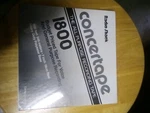 Radioshack Concertape 7" Reel / 44-1018, 1800FT Brand New Factory Seal. Fixed Price $18.00.