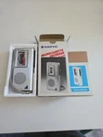 Vintage Sanyo Microcassette Recorder M5450 Untested With Blank MIC-60. Fixed Price $39.00.