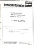 Panasonic Service Manual For NV-3020SD Block Diagram. Fixed Price $22.99.